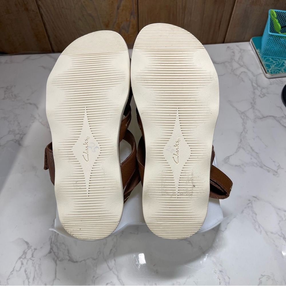 Clarks Collection, Adjuststable Sandals Brynn Ste… - image 7